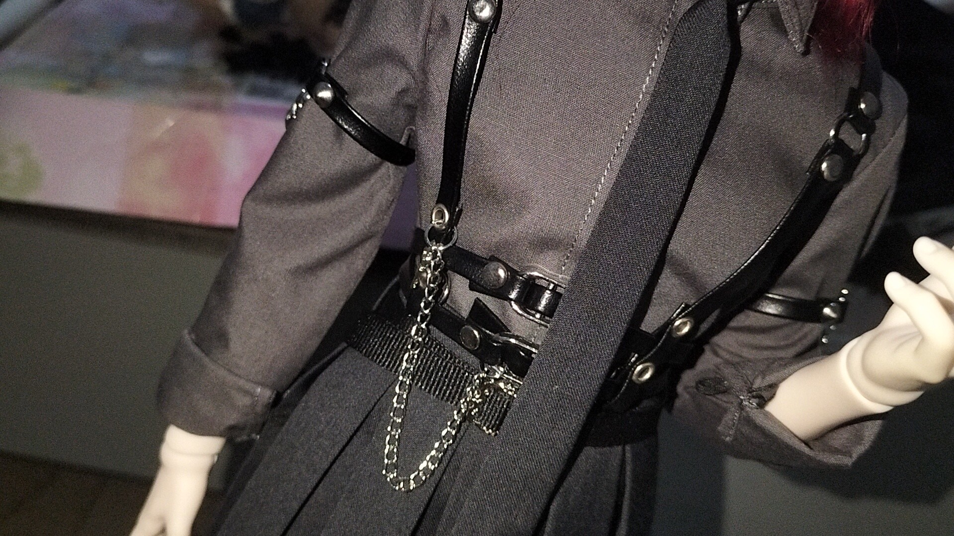 版型超级好😘DO家bjd娃衣gl大四分猫可可soom4分维密mdd dfh cd2制服akili
衬衣 禁灰做好打底_大小描述_大4分 ......