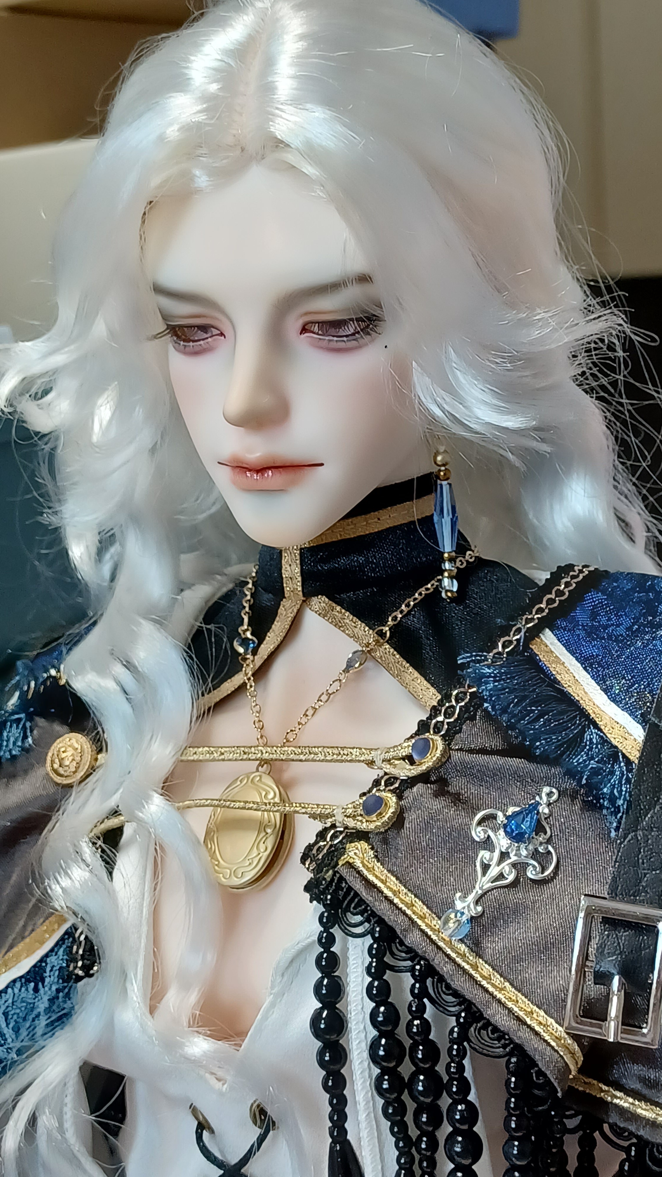 超級美～特地換個粉色眼珠，顯得溫柔❤ 新體肌肉更明...-跺网