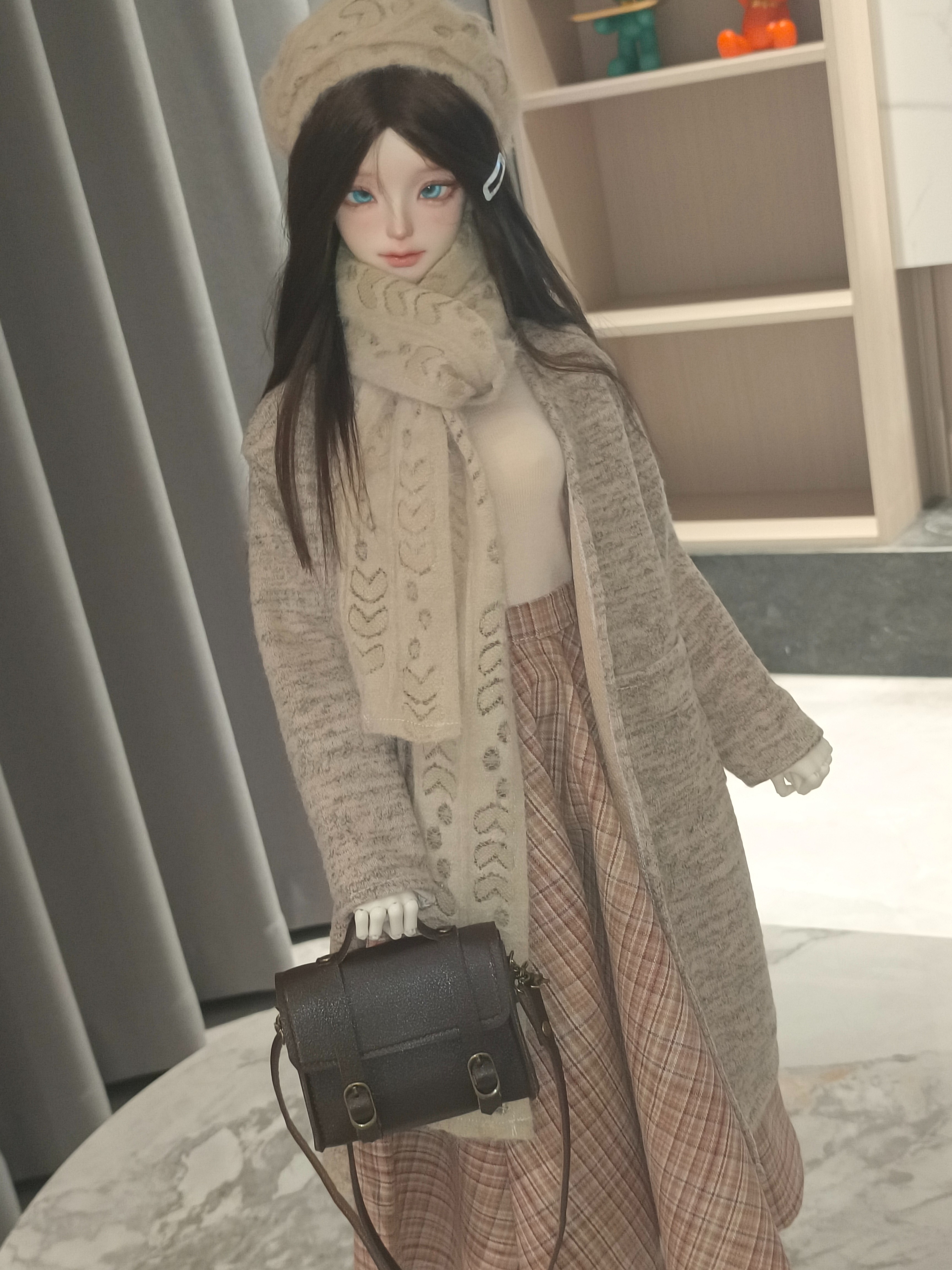 超级秋天的一套衣服超级好看！！！！迫不及待给女儿穿上了！！！！美死了！！！！！！😚😚😚