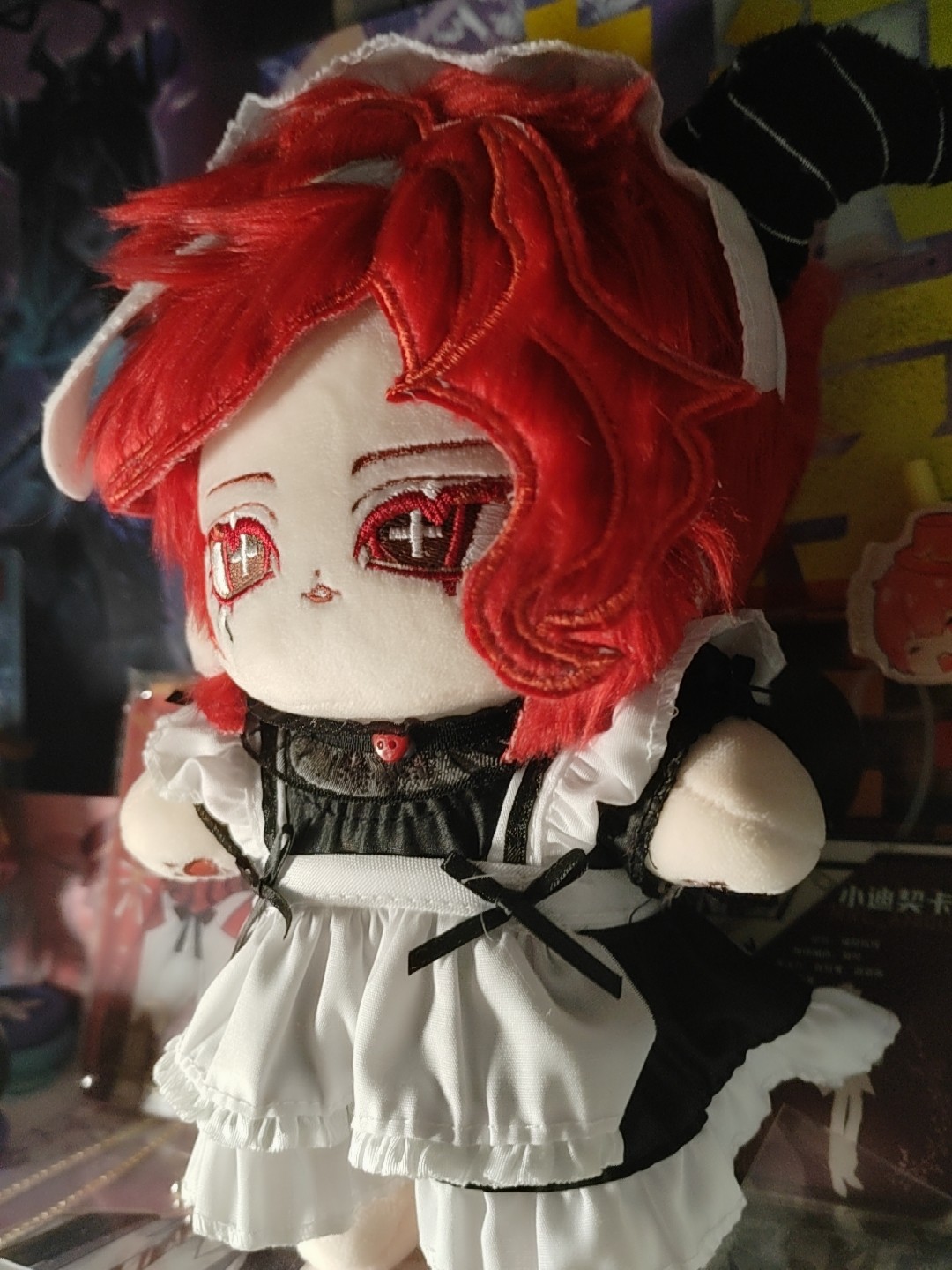 宝宝美死,就是衣服有些难穿。 第一次买娃和娃衣,还不错-跺网