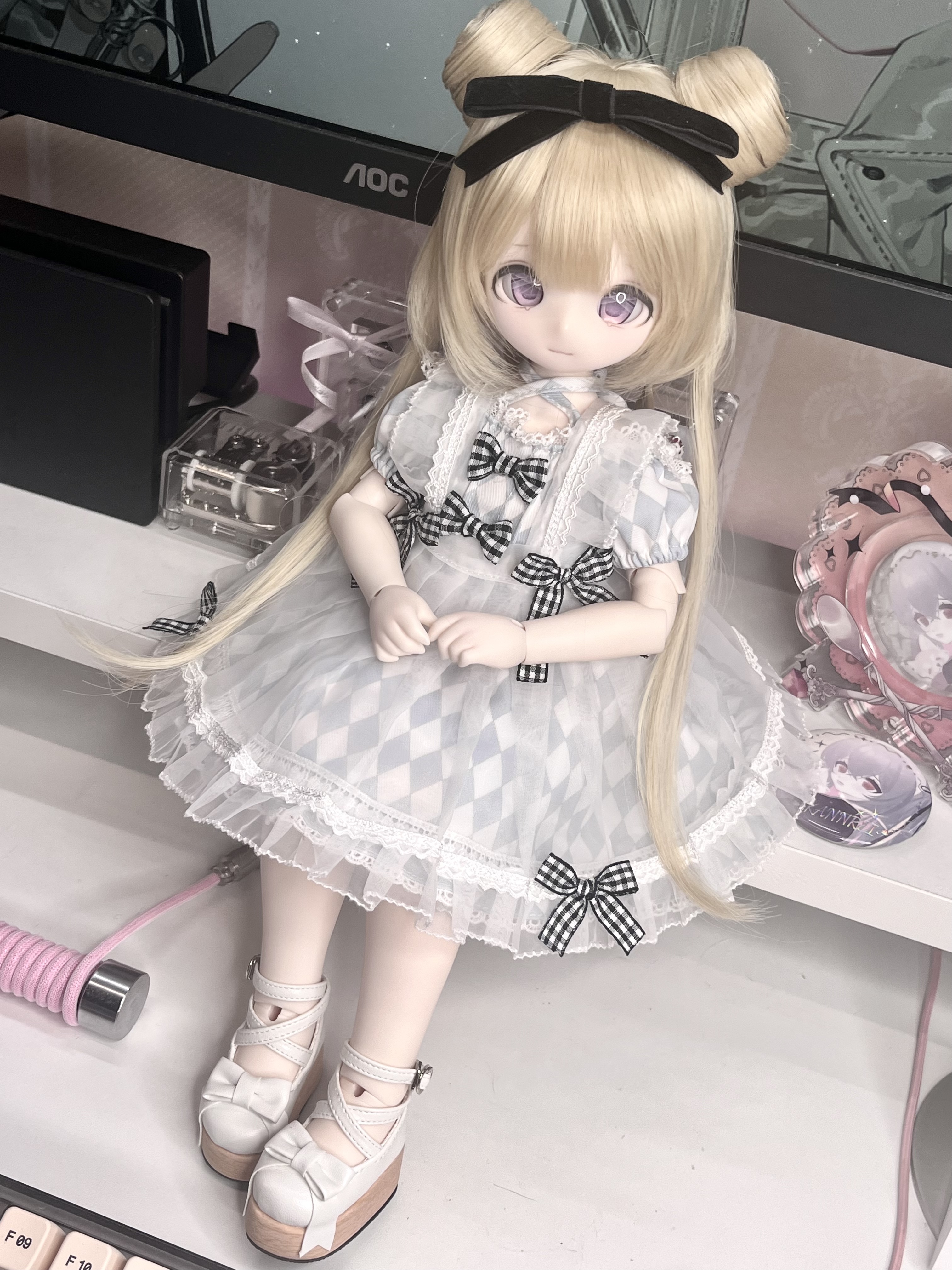 很可爱的小鞋子( ´▽` )超级百搭感觉什么衣服都可以配🥺🥺-跺网