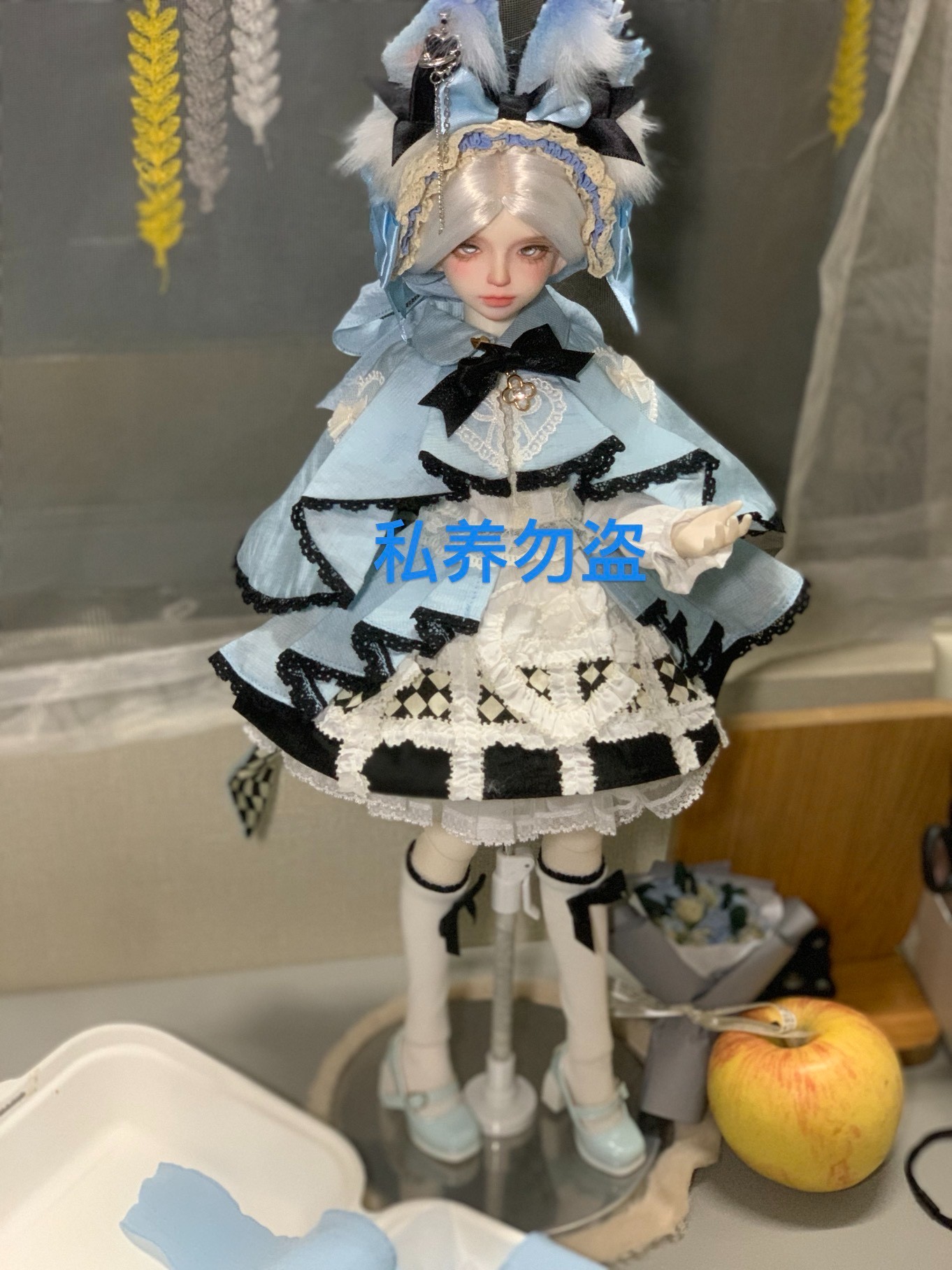 美美的很安心