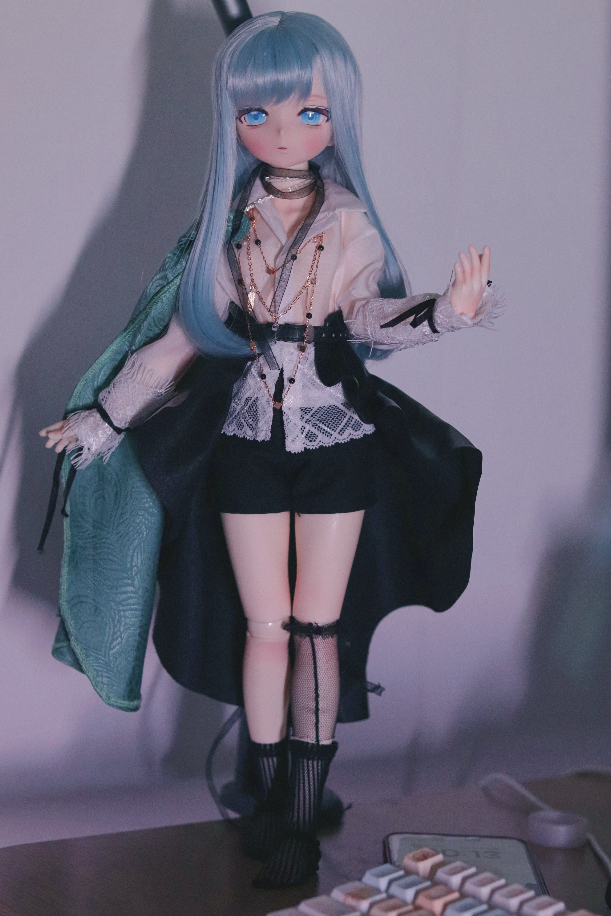 除了难穿非常完美的衣服……（尤其袜套简直是地狱 直接放弃系带.jpg 作为参考，myou二代s🐻女体 ......