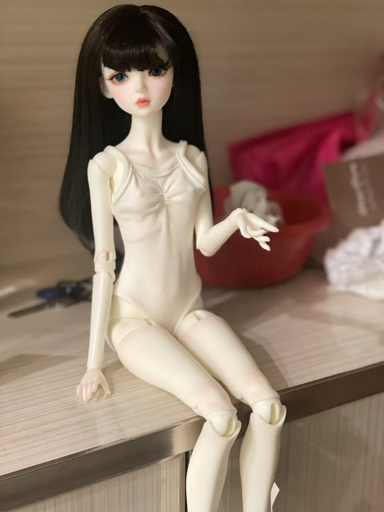 外形外观：好 做工质量：好 使用手感：好 整体评价：好 很好的娃娃