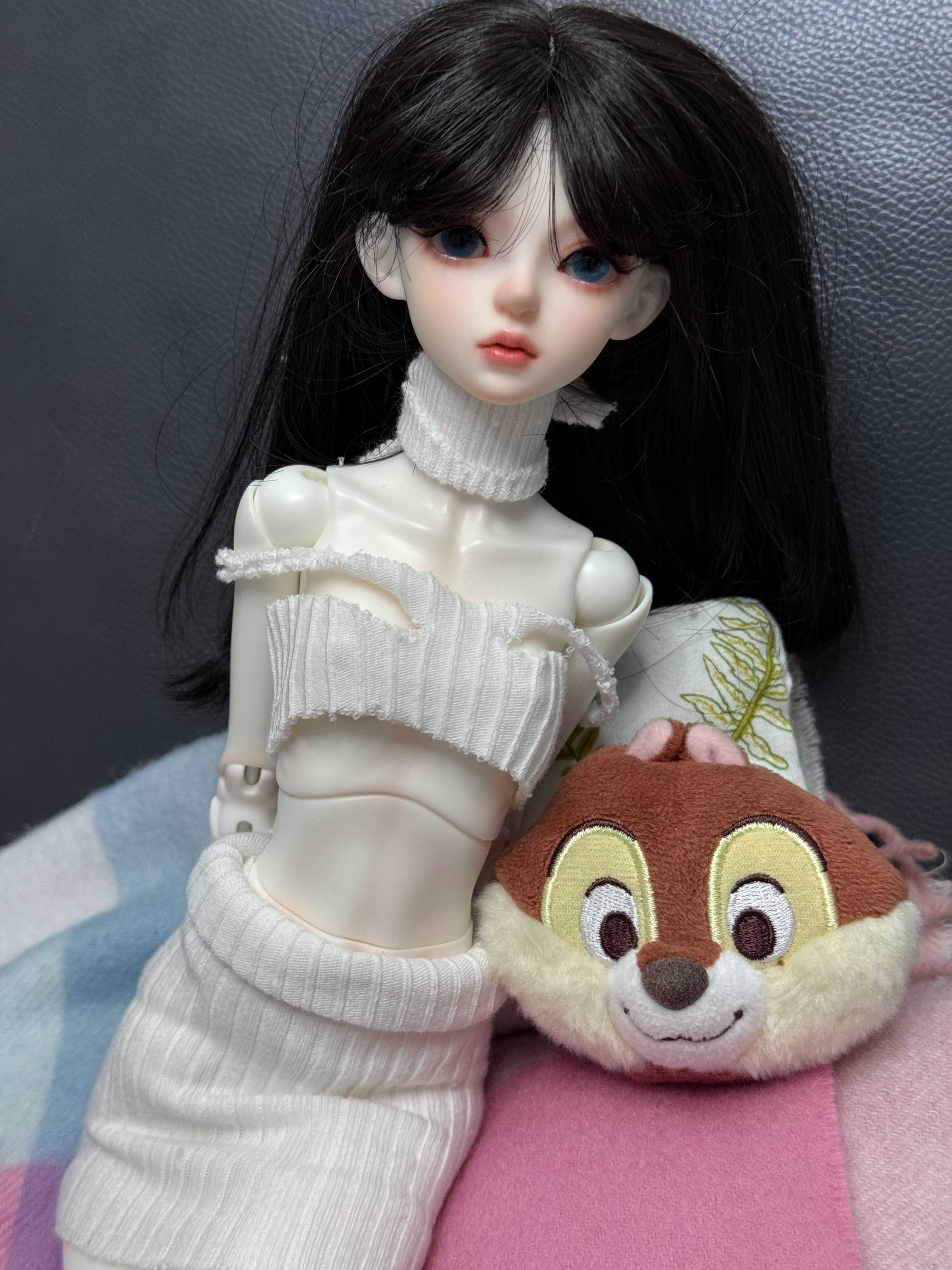 女儿自己选的，疯狂自制衣物中，在我们家一起快乐生活吧💕