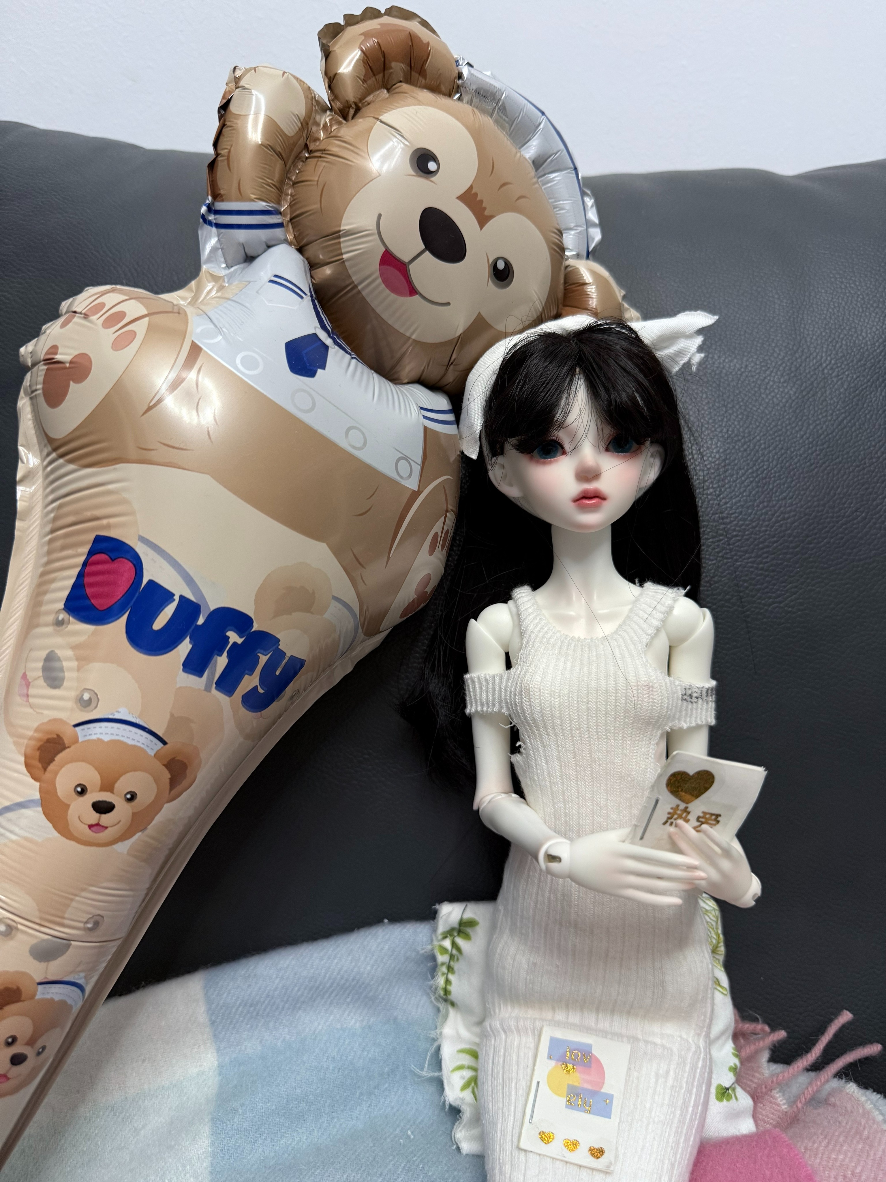 女儿自己选的，疯狂自制衣物中，在我们家一起快乐生活吧💕