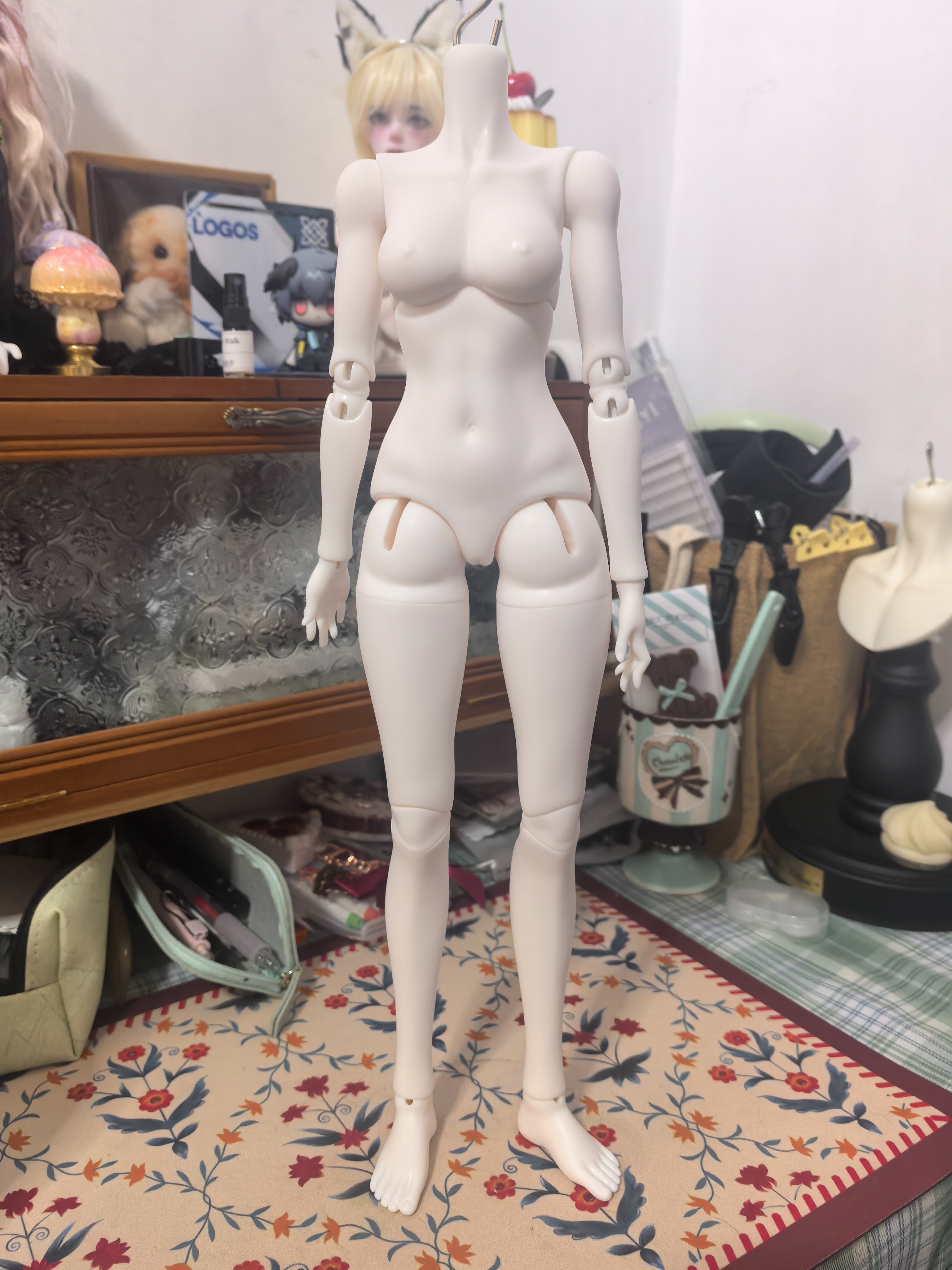 刚好撞上现货美美拍下，官箱很好看，体子也是一戳就站，大四女体还挺高的比例很好看，我戳的是人鱼，直接凑 ......