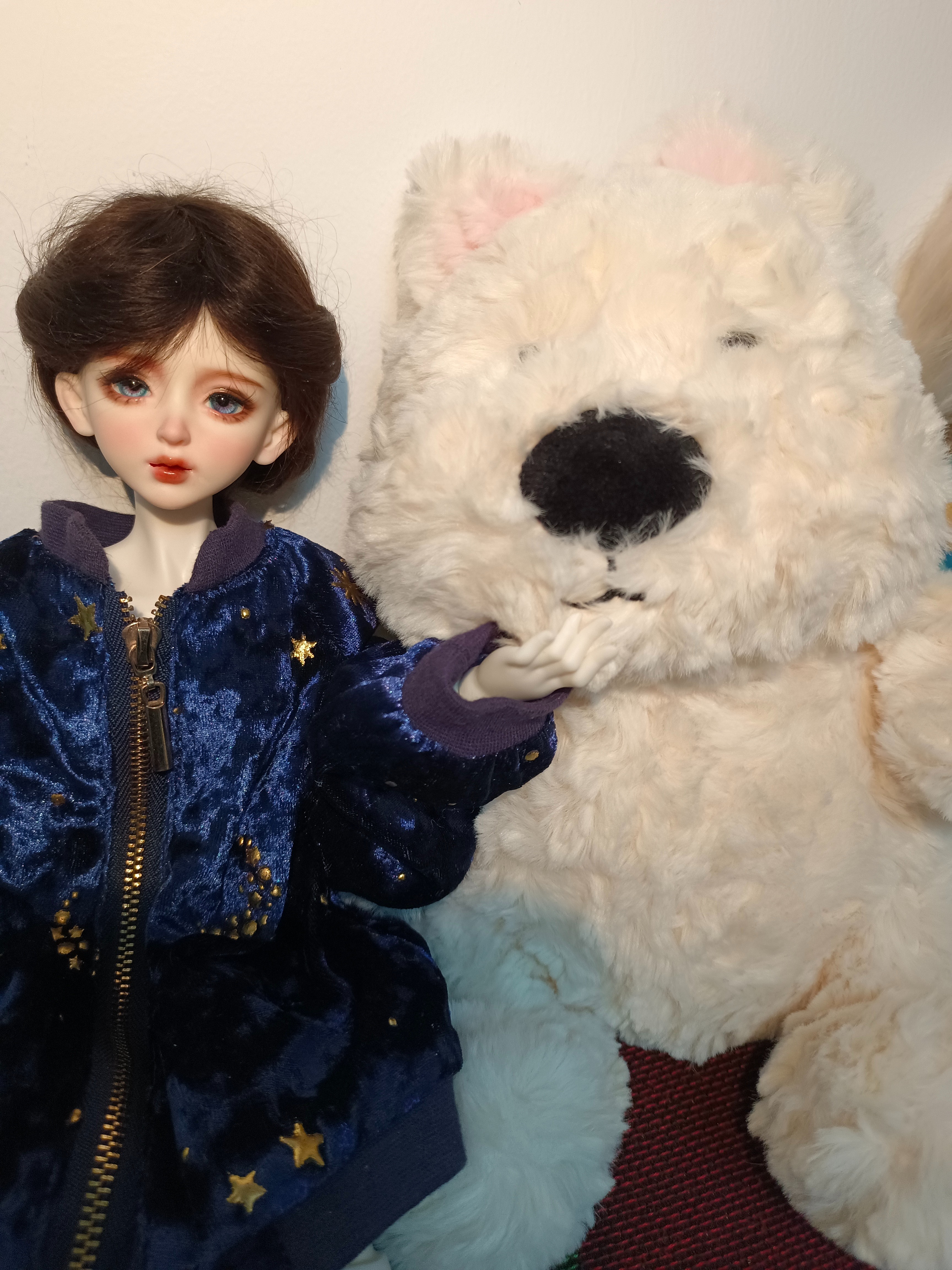 还可以，体子自立关节打磨都还可以，穿着衣服不好不文明，发个脸。