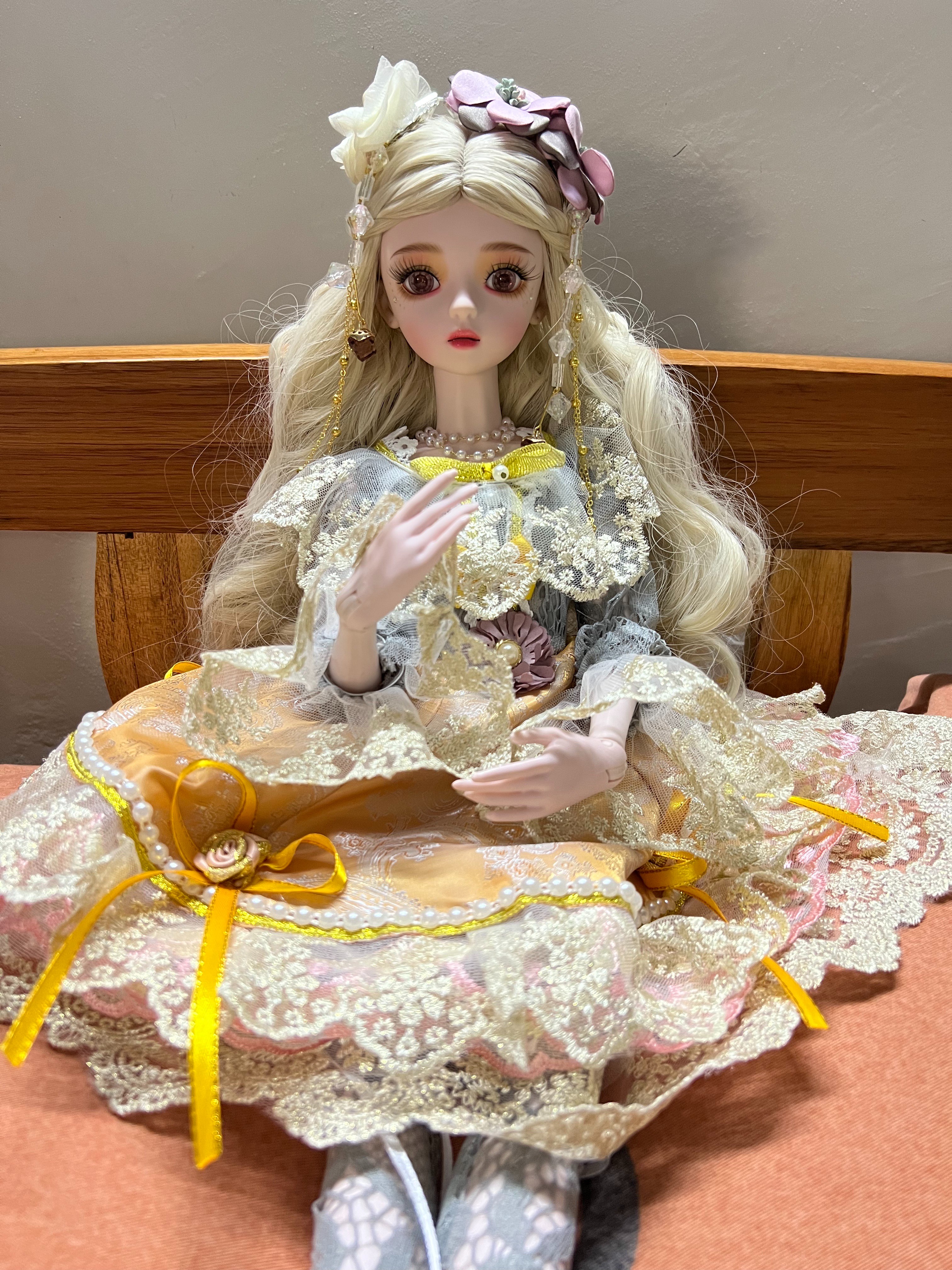 送女鹅的六一礼物～收到娃娃爱不释手！（月月客服服务很好）