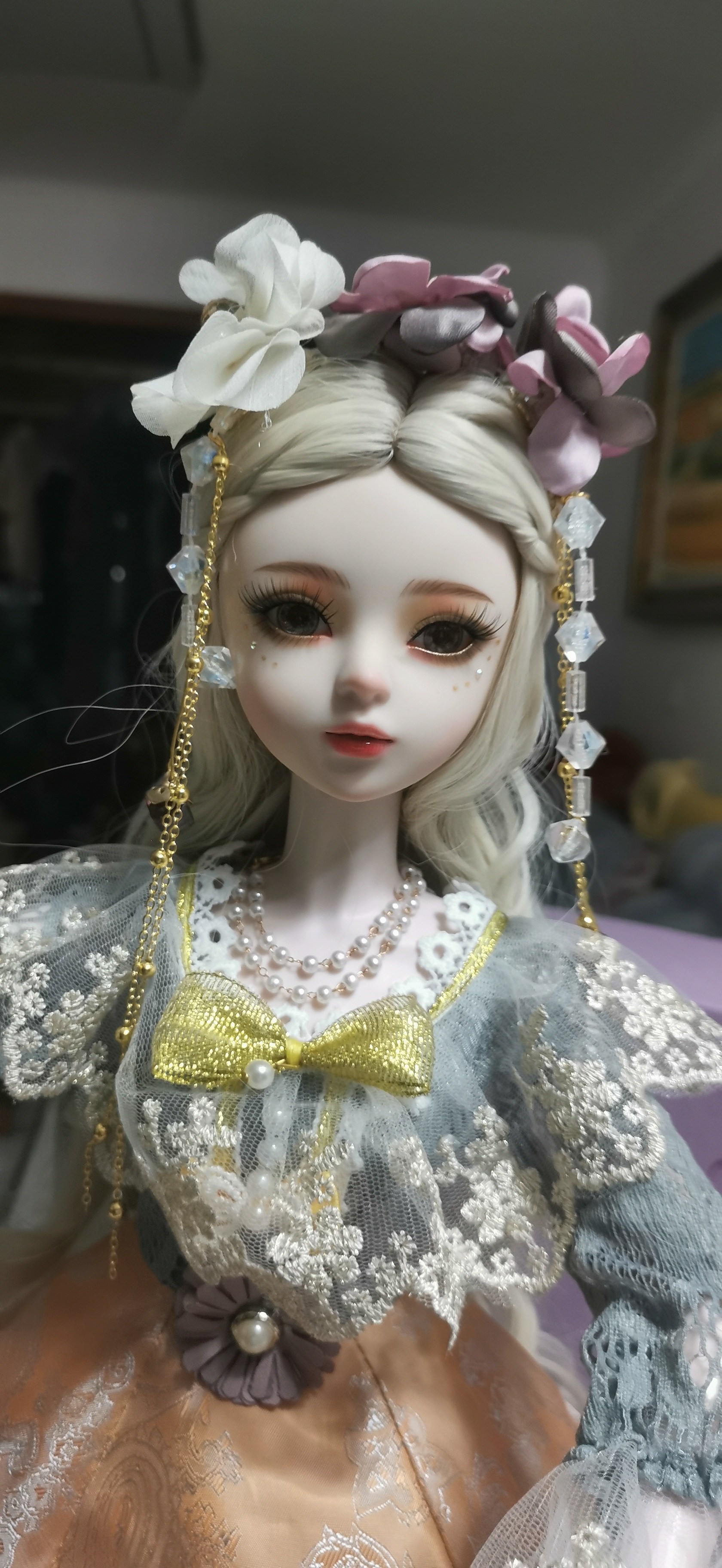 关节活动不错的，美美的，可以买衣服打扮了