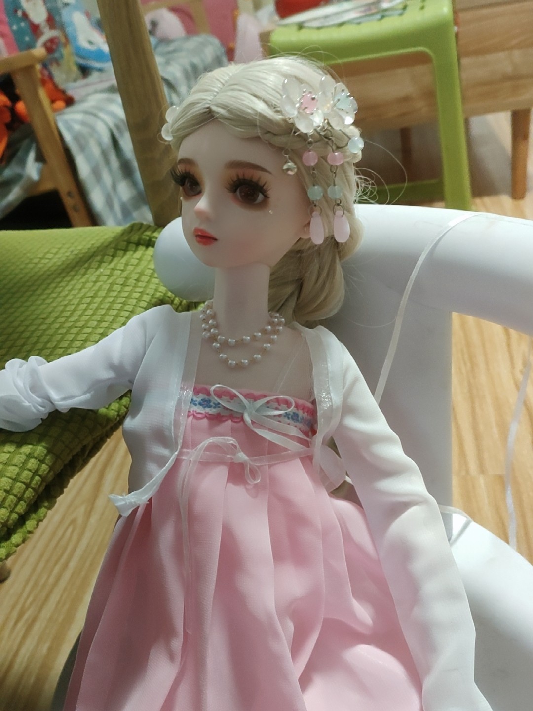 收到娃娃很满意 月月客服服务挺好的