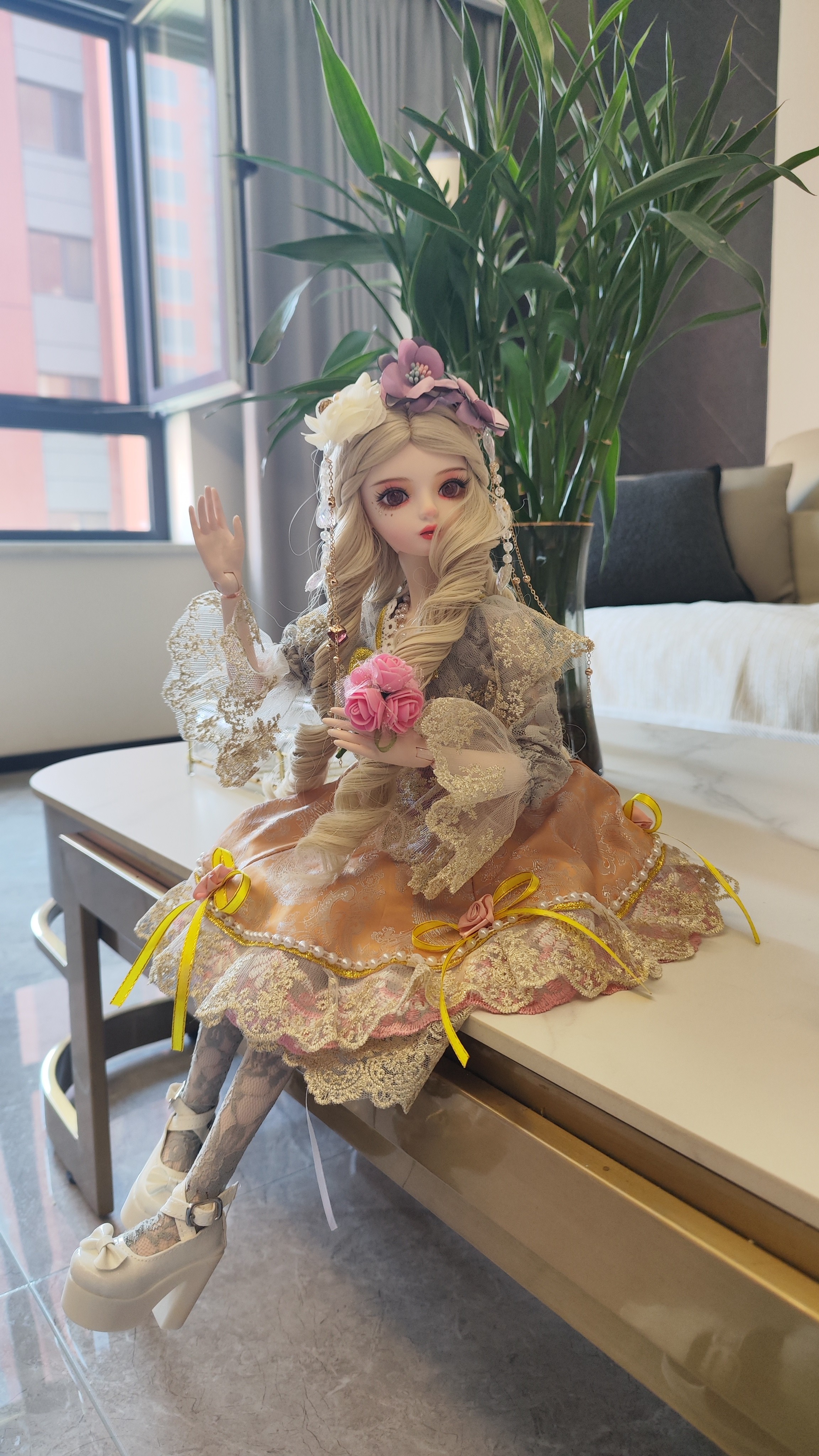 太漂亮了！买给女儿的，我自己都爱不释手，客服静静态度特别好，非常满意的一次购物体验，宝藏店铺！！