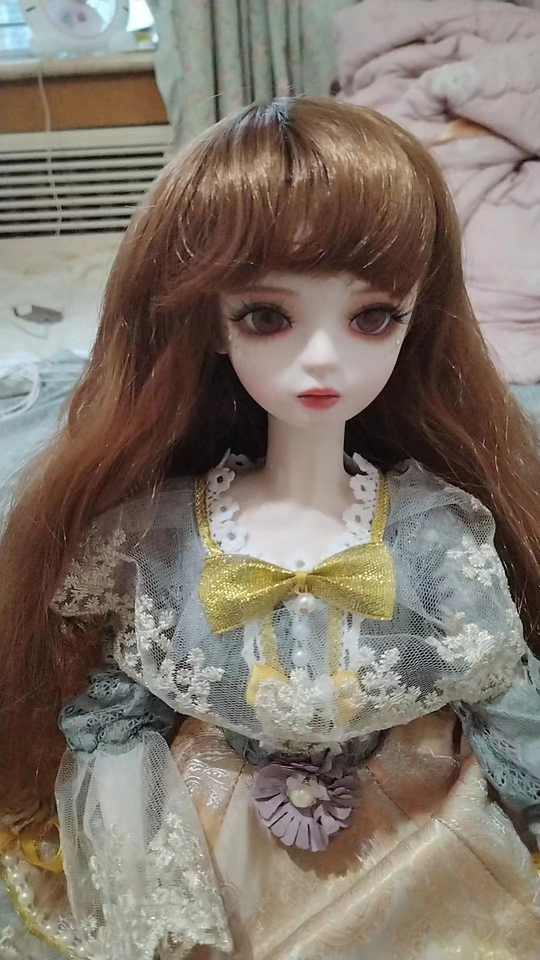 收到啦娃娃，特别精美细节也很到位，还送了很多特别实用的小工具，收到以后迫不及待就换衣服装扮，特别好看 ......