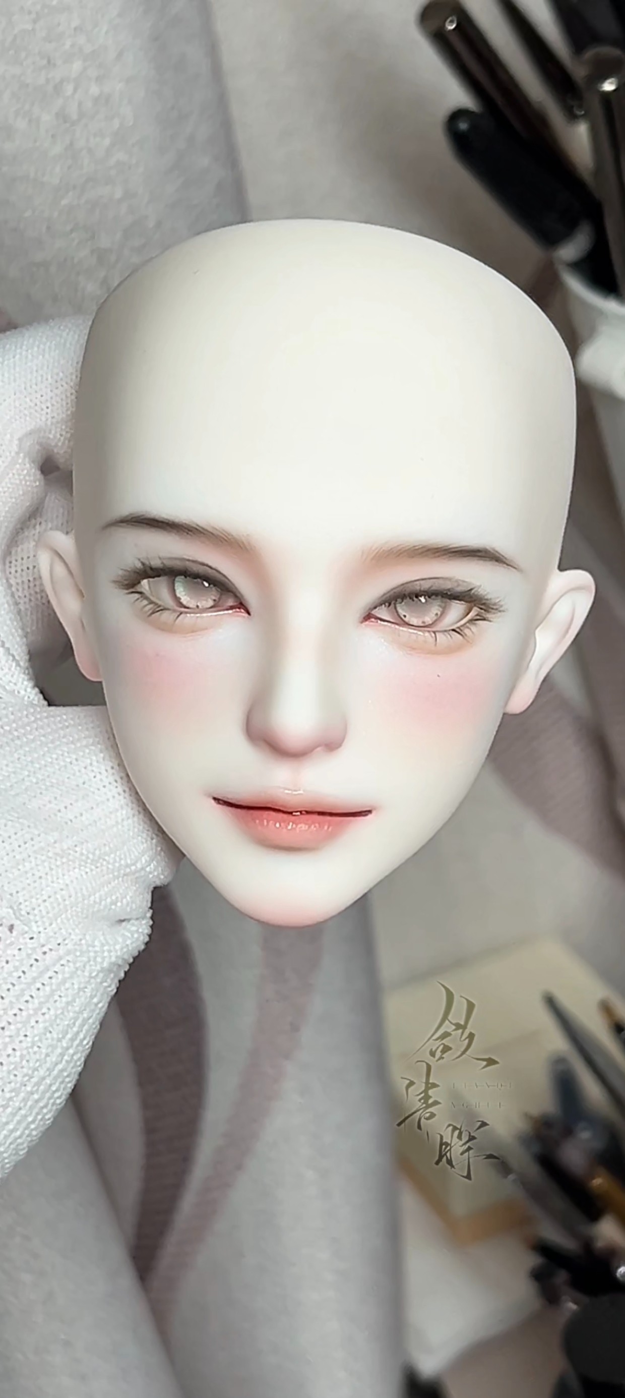 终于有时间画完了，小菊真的很貌美但是新模的眼珠也太难安了！安了我十来分钟_(:з」∠)_